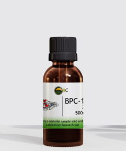 BPC-157 Arginate high-purity peptide in a 30ml vial